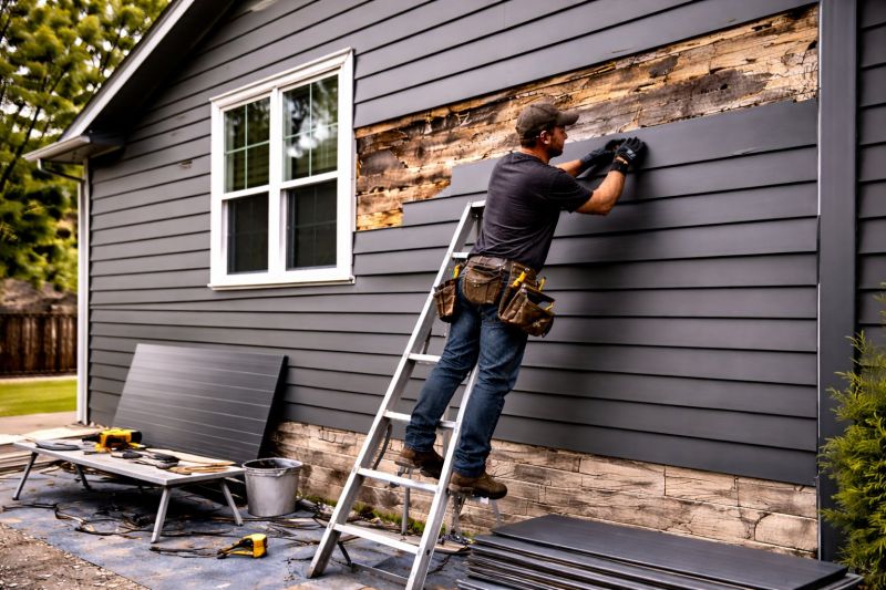 Our team working on Siding Service projects in Macclenny, FL