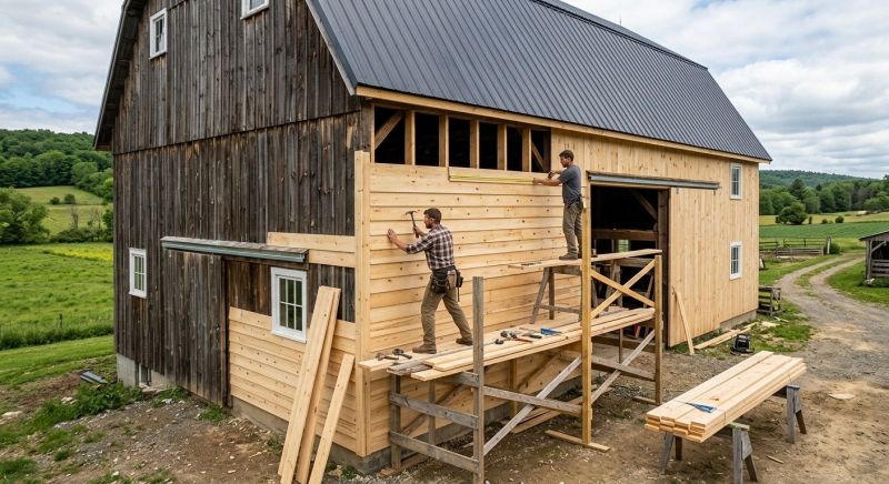 Barn Siding Installation in Lawtey, FL