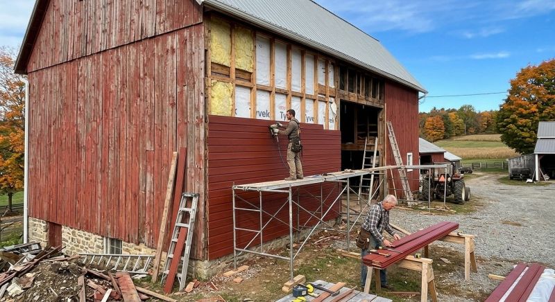 Barn Siding Replacement in Bradford County, FL