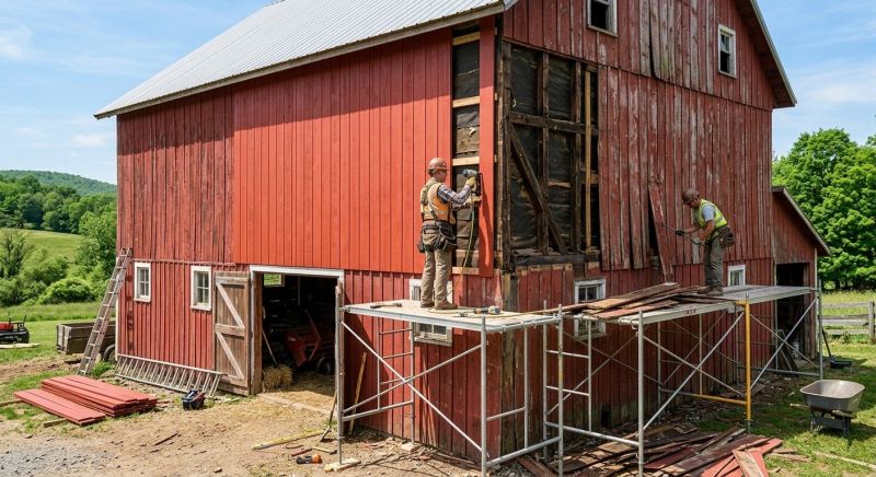 Barn Siding Replacement in Jacksonville, FL
