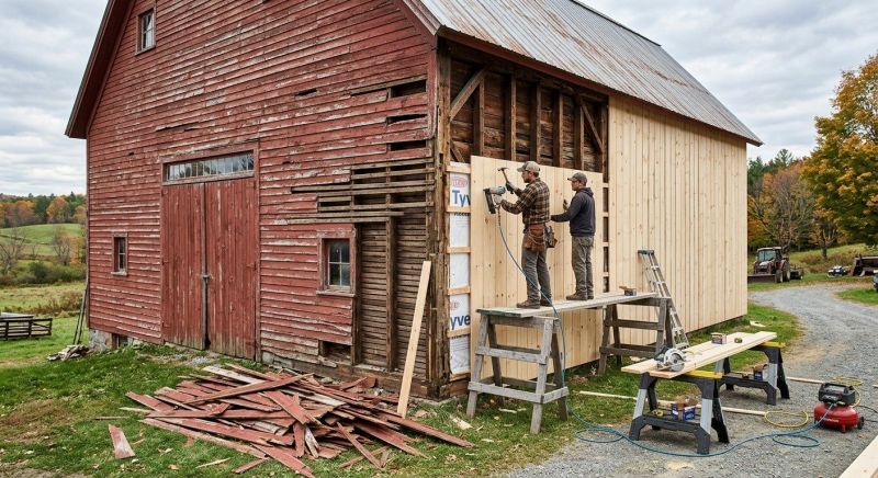 Barn Siding Replacement in Macclenny, FL