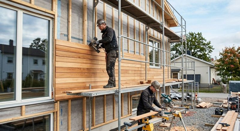 Cedar Cladding Installation in Macclenny, FL