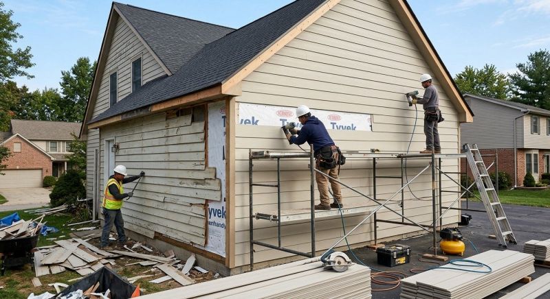 Cement Siding Replacement in Middleburg, FL