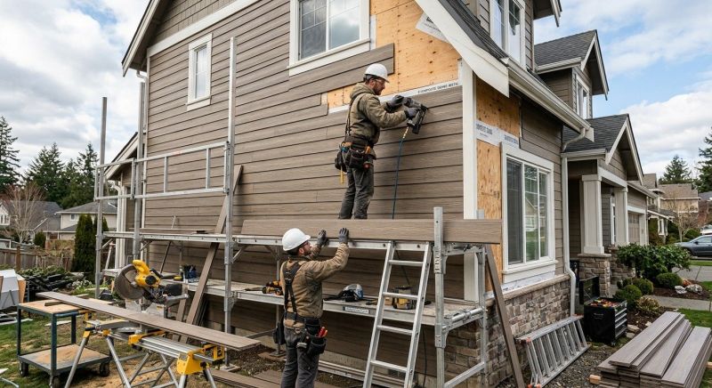 Composite Siding Installation in Starke, FL