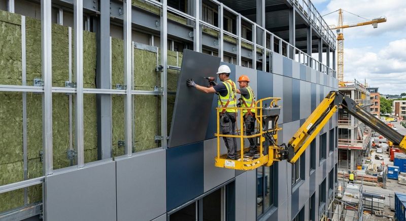 Facade Cladding Installation in Macclenny, FL