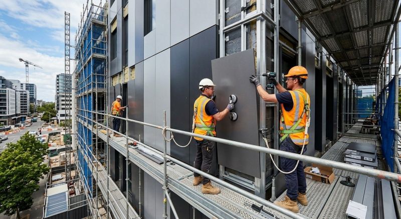 Facade Cladding Installation in Macclenny, FL
