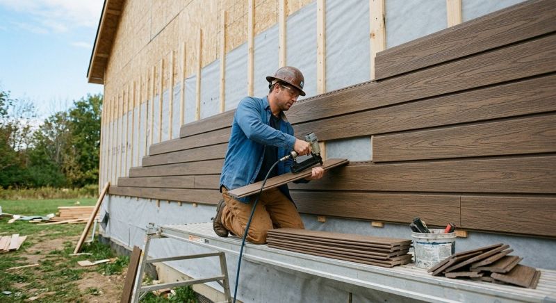 Faux Wood Siding Installation in Clay County, FL