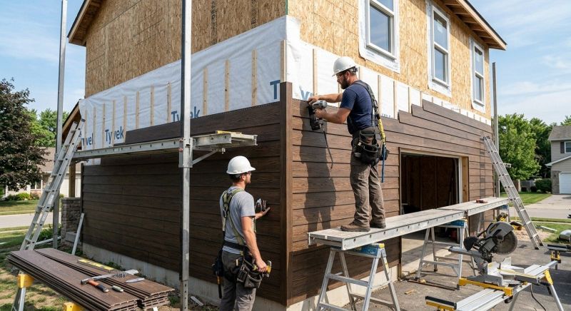 Faux Wood Siding Installation in Macclenny, FL