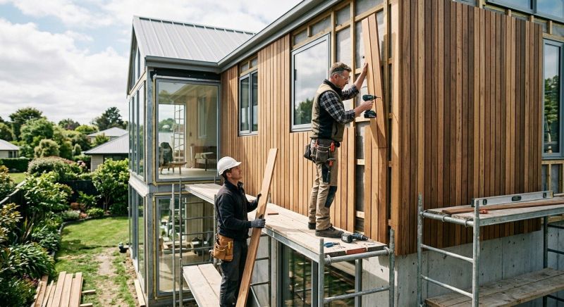 Hardwood Cladding Installation in Macclenny, FL