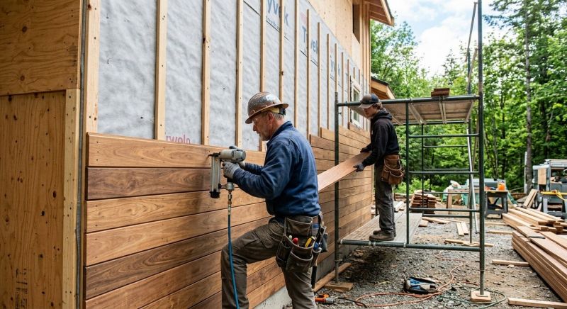 Hardwood Siding Installation in Clay County, FL