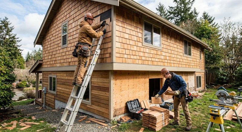 Hardwood Siding Installation in Clay County, FL