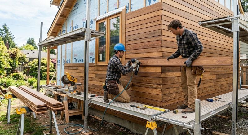 Hardwood Siding Installation in Macclenny, FL