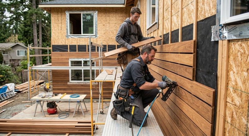 Hardwood Siding Installation in Macclenny, FL