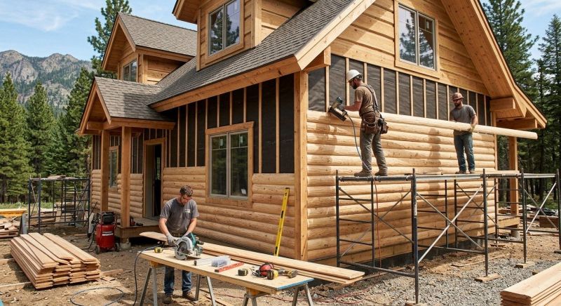 Log Siding Installation in Baker County, FL
