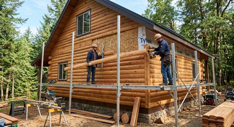 Log Siding Installation in Clay County, FL