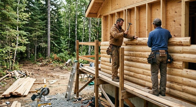 Log Siding Installation in Clay County, FL