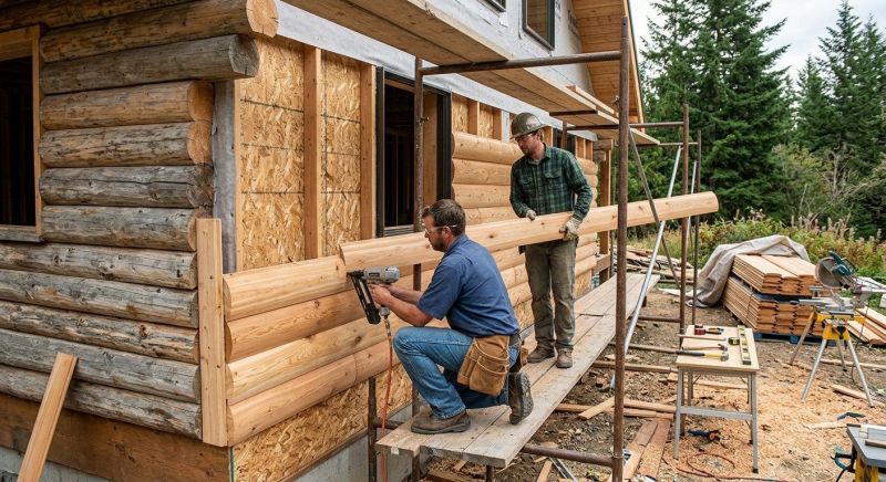 Log Siding Installation in Lawtey, FL