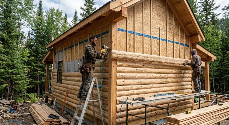 Log Siding Installation in Macclenny, FL