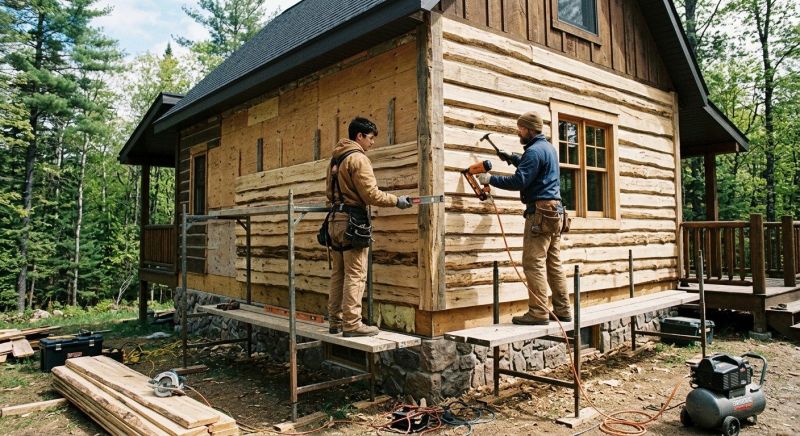 Log Siding Installation in Orange Park, FL