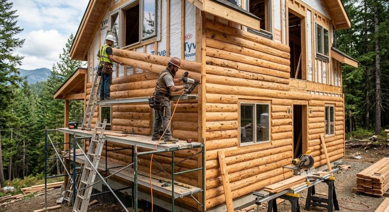 Log Siding Installation in Orange Park, FL