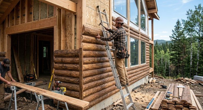 Log Siding Replacement in Macclenny, FL