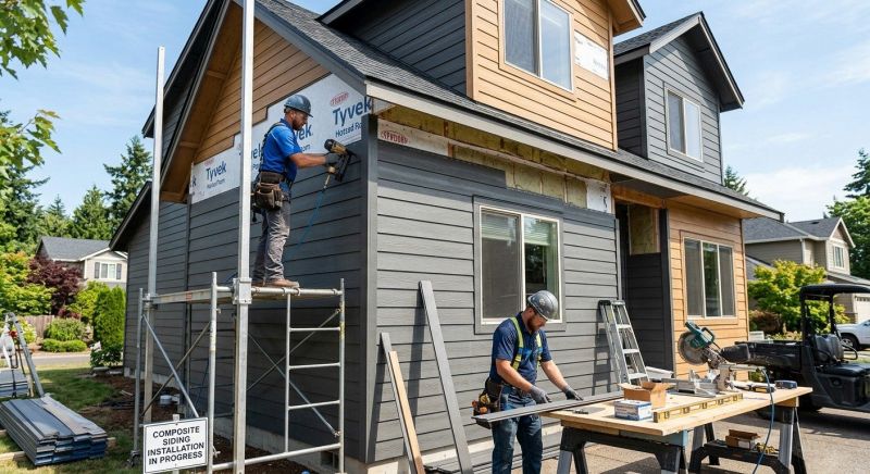 Polymer Siding Installation in Macclenny, FL