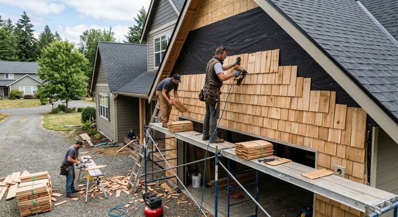 Shake Siding Installation in Bradford County, FL