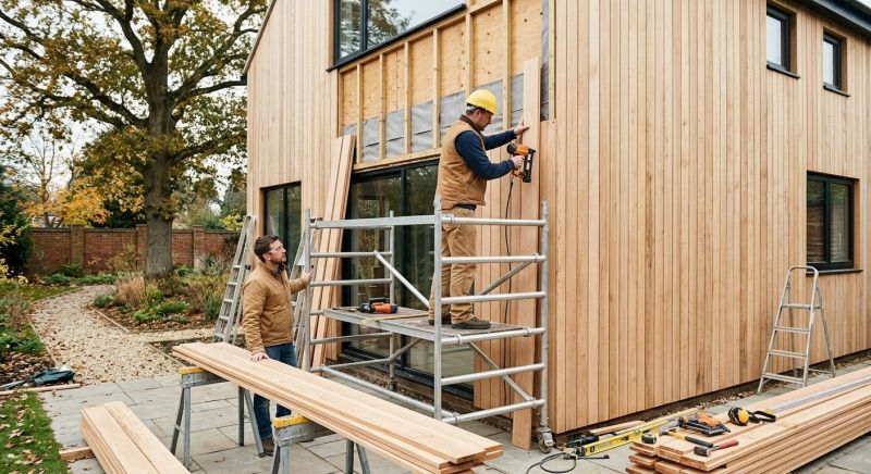 Wood Cladding Installation in Baker County, FL