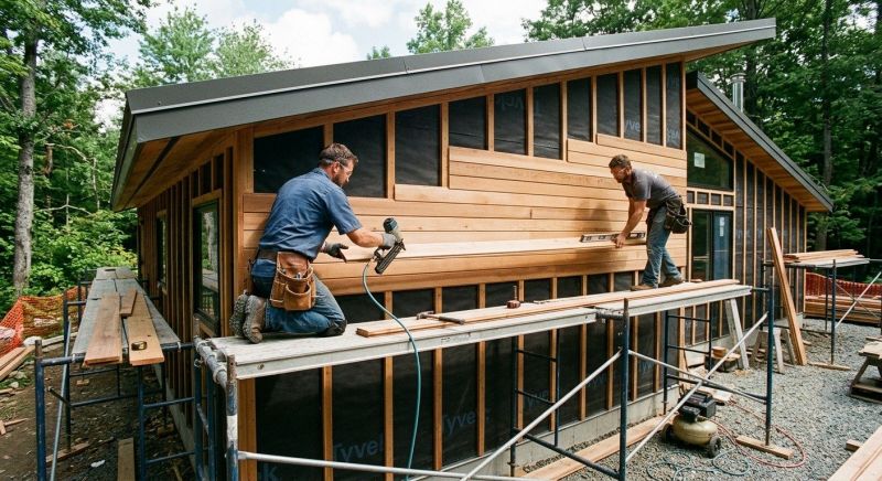 Wood Cladding Installation in Jacksonville, FL