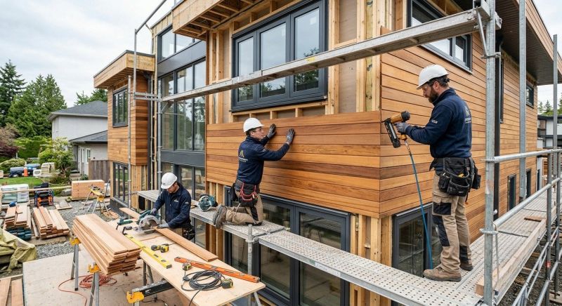 Wood Cladding Installation in Starke, FL
