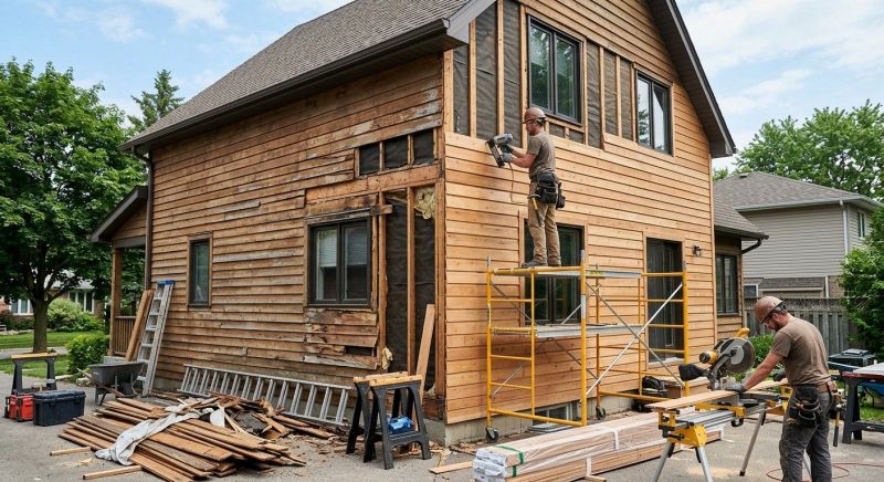 Wood Cladding Replacement in Macclenny, FL